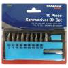 Screwdriver Bit Set 10-Piece Toolpak  Thumbnail